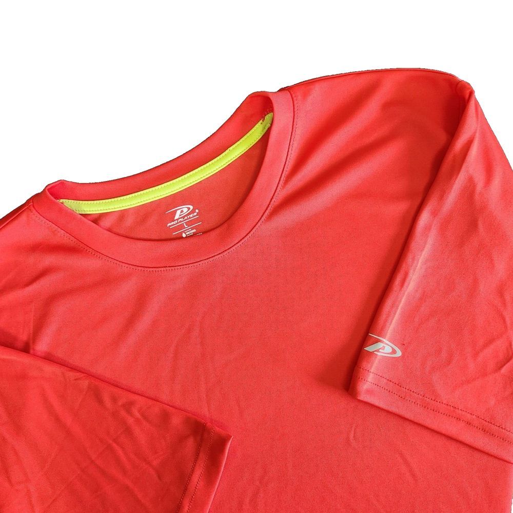 Pro Player‎ T-Shirt Red Size Large Mens Wicking Light Weight NEW